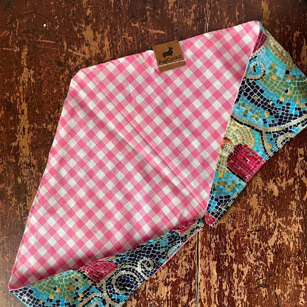 Reversible dog bandana - Picture 3 of 4